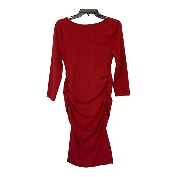 NWT‎ Isabel Maternity | 3/4 Sleeve T-Shirt Maternity Dress M - Picture 3 of 7